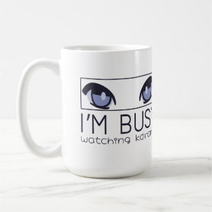Caneca De Café Estou ocupado assistindo Kdrama