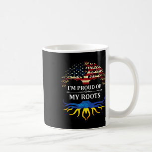 Caneca De Café Estou Orgulhoso Das Minhas Raízes Ucranianas ~ Ucr