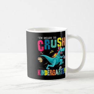 Caneca De Café Estou Pronto Para Esmagar Dinossauro do Jardim de