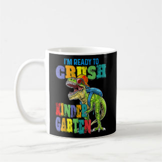 Caneca De Café Estou pronto para esmagar o dinossauro do jardim d