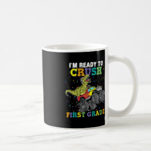 Caneca De Café Estou pronto para esmagar os Dinos do Monstro da P
