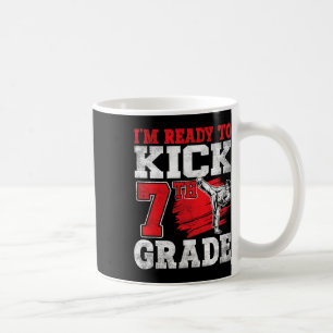 Caneca De Café Estou pronto para levar Karate à escola.