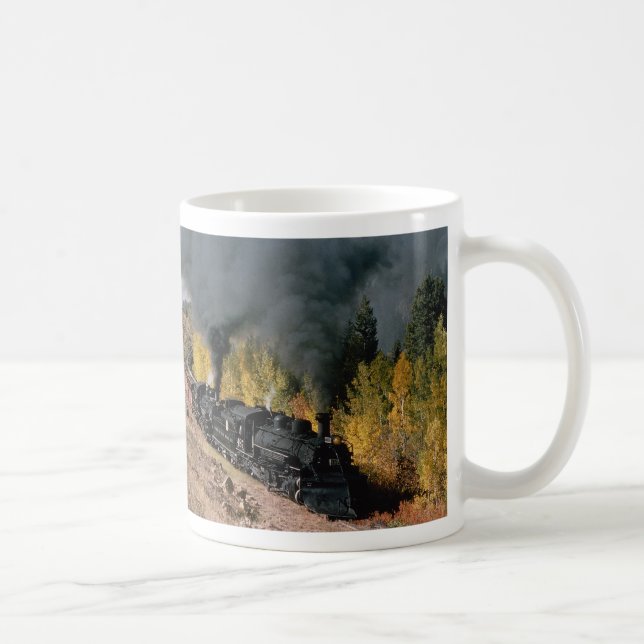 Caneca De Café Estrada de ferro de Cumbres e de Toltec, no. 487 e (Direita)