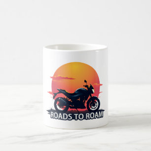 Caneca De Café Estradas para a estrada
