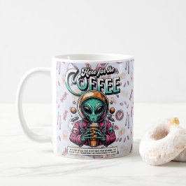 Caneca De Café Estrangeiro Aqui Pelo Café