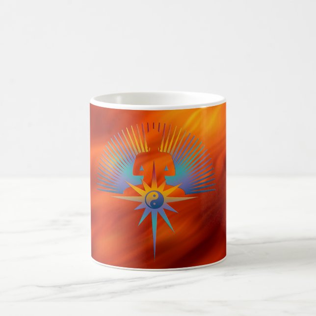 Caneca De Café Estrela Buda 3D (Centro)