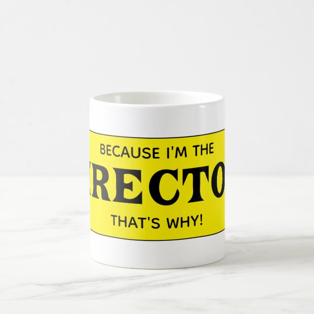 Caneca De Café Estrela da Broadway:Diretor (Centro)