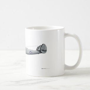 Caneca De Café Estrela de advertência "níquel de Lockheed EC-12