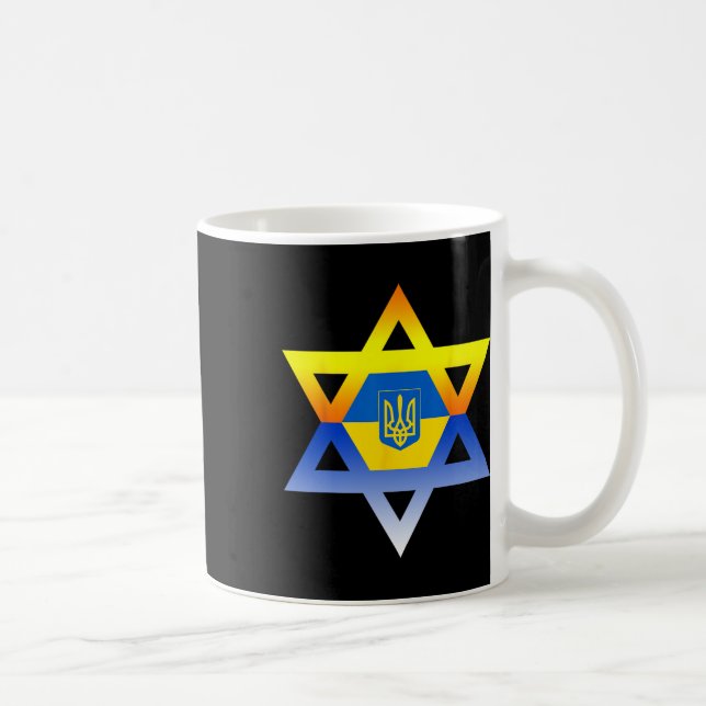 Caneca De Café Estrela de David Judaica do Leste Europeu (Direita)