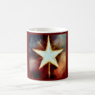 Caneca De Café Estrela de Natal 1