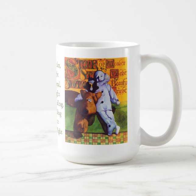 CANECA DE CAFÉ ESTRELA DE OMBRO-BRANCO ALTO (Direita)