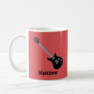 Caneca De Café Estrela de Violão