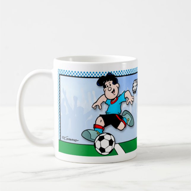 Caneca De Café Estrela do Futebol (Esquerda)