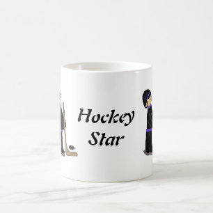 Caneca De Café Estrela do Hóquei