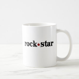 Caneca De Café Estrela do rock