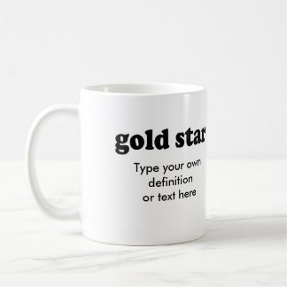 CANECA DE CAFÉ ESTRELA DOURADO