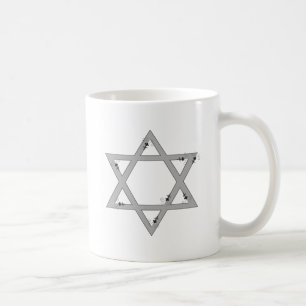 Caneca De Café estrela elegante de david