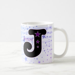 Caneca De Café ESTRELA inicial de J