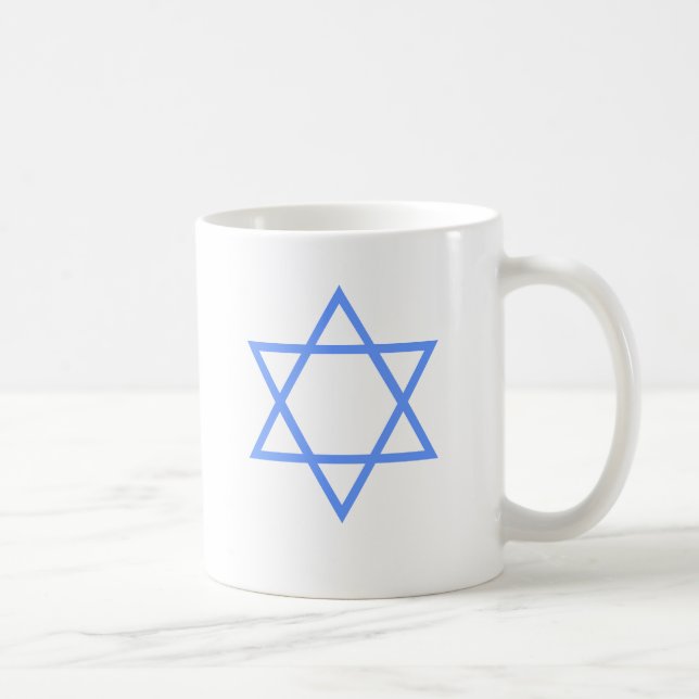 CANECA DE CAFÉ ESTRELA JUDAICA DE DAVID (Direita)