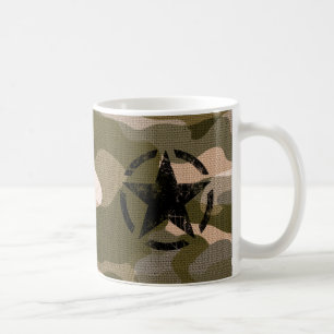 Caneca De Café Estrela no estilo de serapilheira