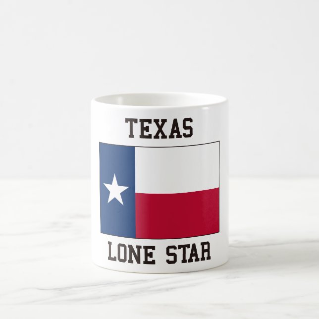 Caneca De Café Estrela solitária de Texas (Centro)