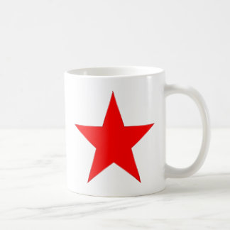 Caneca De Café Estrela vermelha