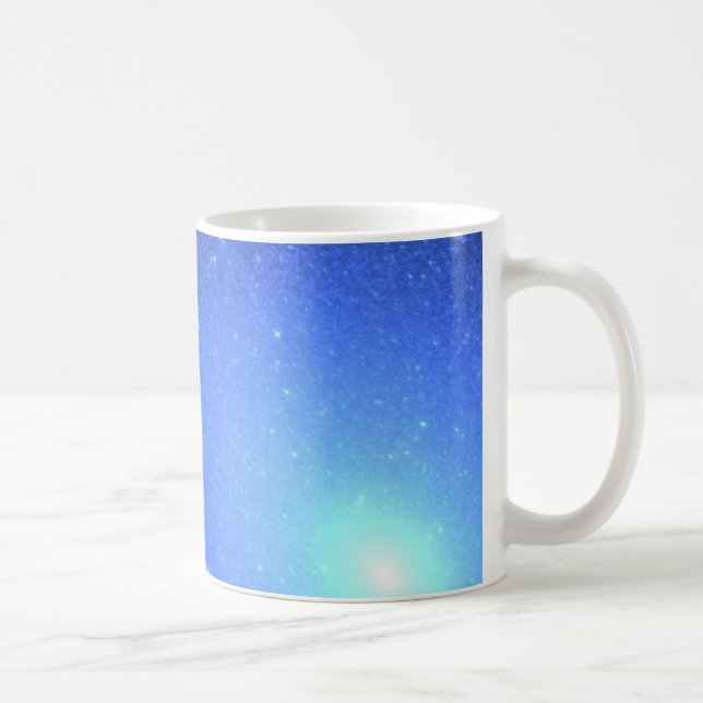 Caneca De Café Estrelas Azuis Quentes se assemelham a uma nevasca (Direita)