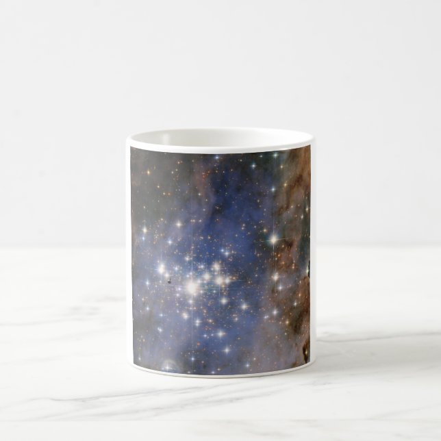 Caneca De Café Estrelas de Diamante no Espaço Hubble na Nebulosa  (Centro)