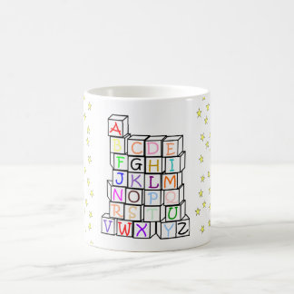 Caneca De Café Estrelas e blocos!