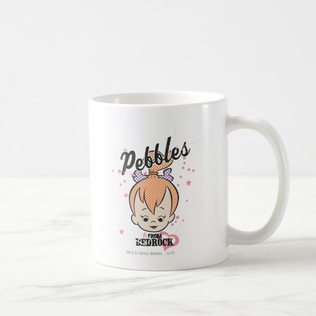 Caneca De Café Estrelas e Corações PEBBLES™ (Direita)