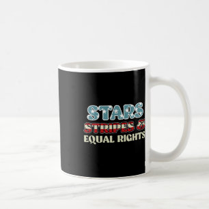 Caneca De Café Estrelas E Diferenças E Igualdade De Direitos