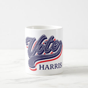 Caneca De Café Estrelas e faixas eleitorais personalizadas
