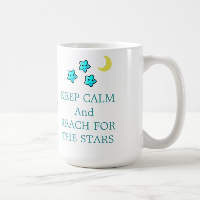 Caneca De Café Estrelas e Lua com Dito (Direita)
