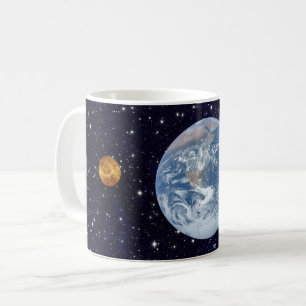 Caneca De Café Estrelas e planetas