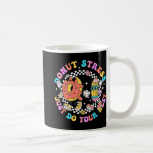 Caneca De Café Estresse Faça Seu Melhor Professor No Dia Do Teste