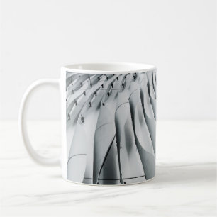 Caneca De Café Estrutura das cinzas brancas