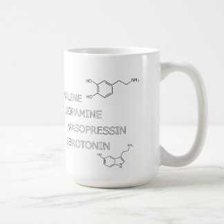 Caneca De Café Estrutura química Geeky da ciência do amor