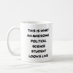 Caneca De Café estudante de ciência política, incrível