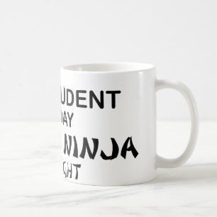 Caneca De Café Estudante de Direito Ninja mortal
