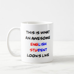 Caneca De Café estudante de inglês, incrível