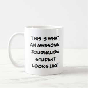Caneca De Café estudante de jornalismo, incrível