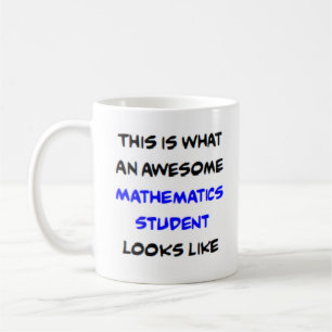 Caneca De Café estudante de matemática, incrível