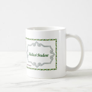 Caneca De Café Estudante de Medicina - elegante