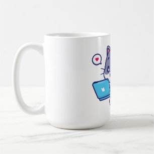 Caneca De Café estudante preguiçoso giro - talvez amanhã eu estud