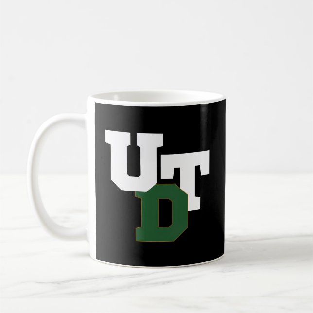 Caneca De Café Estudante Utd Dallas Texas (Esquerda)