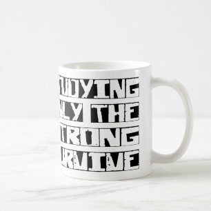 Caneca De Café Estudar sobrevive