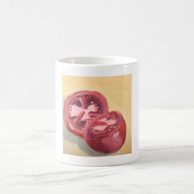 Caneca De Café Estudo de Tomate (Centro)