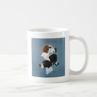 Caneca De Café Estudo inglês da cabeça do trio do ponteiro