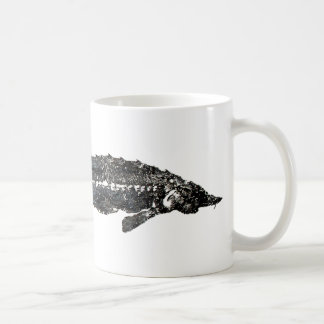 Caneca De Café Esturjão branco Gyotaku-40-Item