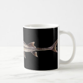Caneca De Café Esturjão Pallid - albus de Scaphirhynchus